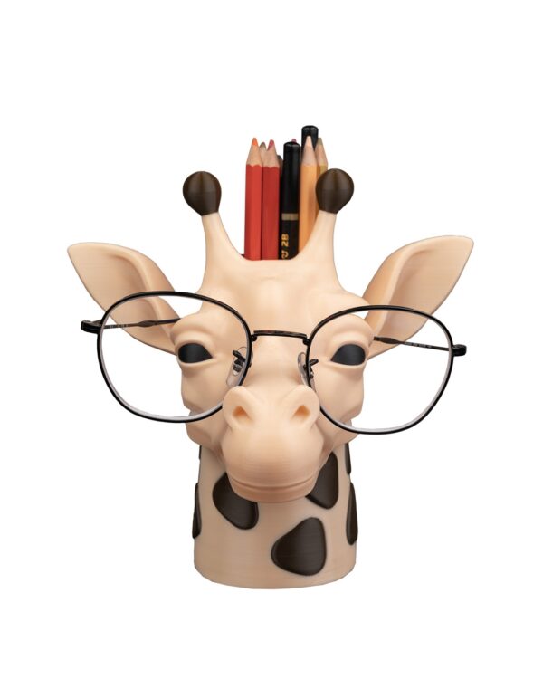 Sr. Girafa Óculos e porta caneta