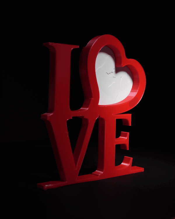Sinal de amor de litofania - Image 3