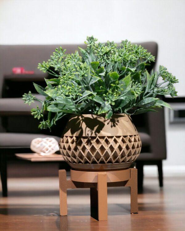 Vaso Elson Planter com Suporte