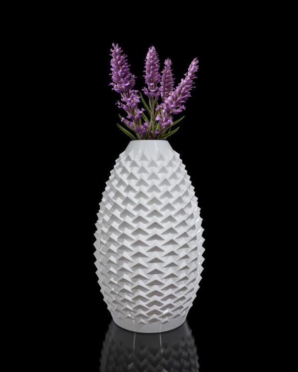 Vaso Decorativo Geométrico - Image 3