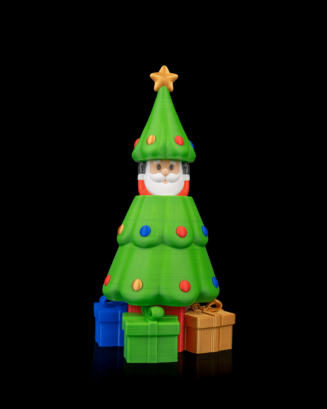 Mini Árvore de Natal 3D