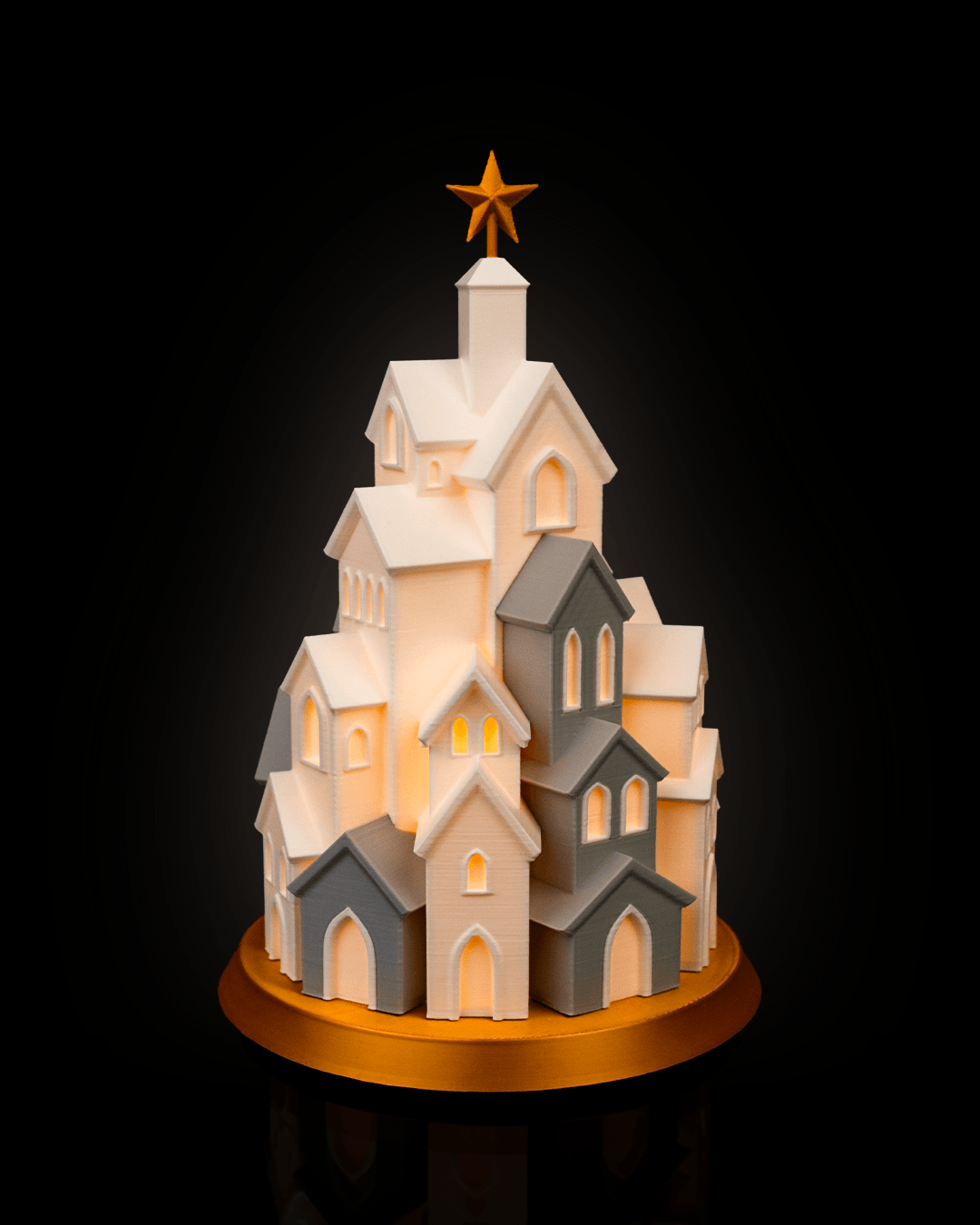 Vila Natalina 3D Iluminada - Imagem 8