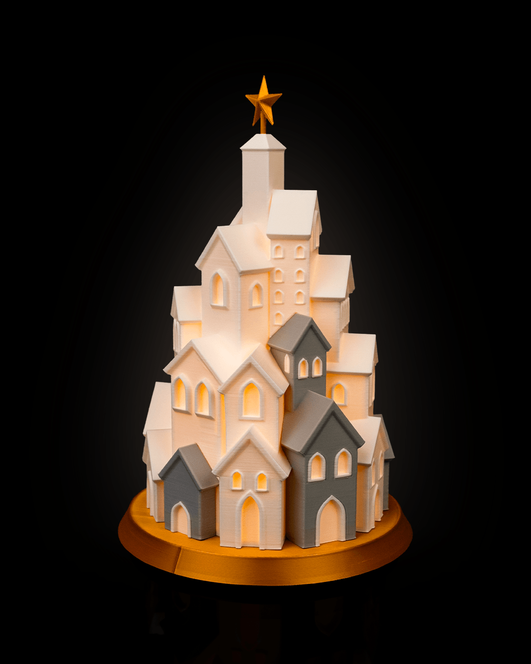 Vila Natalina 3D Iluminada - Imagem 5